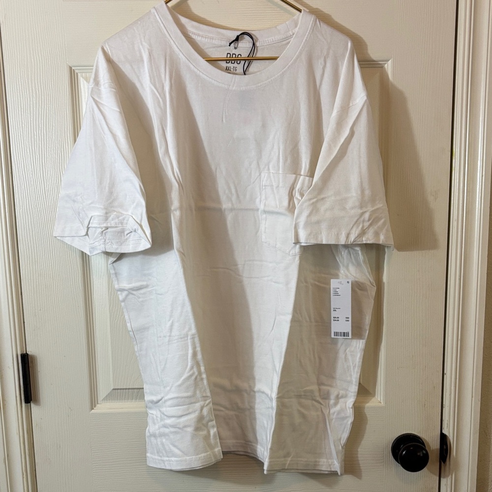 BDG Classic White Short Sleeve Tee XXL
